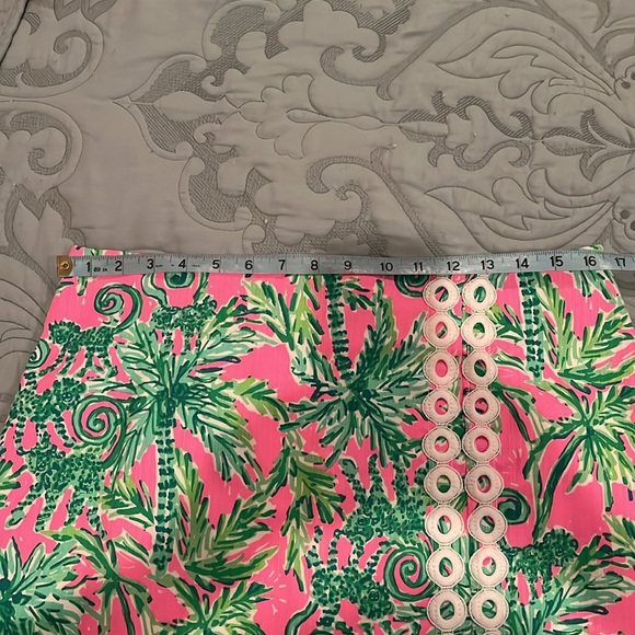 Pink and green Lilly Pulitzer skort - Picture 4 of 11